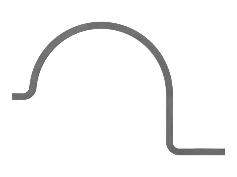 6V-1867 Single Half-Ring Top Clip - image 2