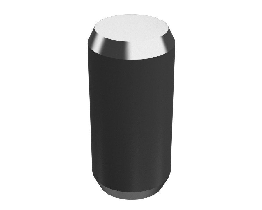 6V-3538 20 mm Long Chamfered End Steel Dowel