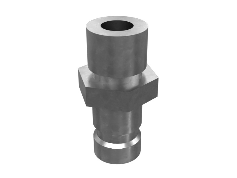 6V-3965 9/16" Quick Disconnect Threaded Coupling
