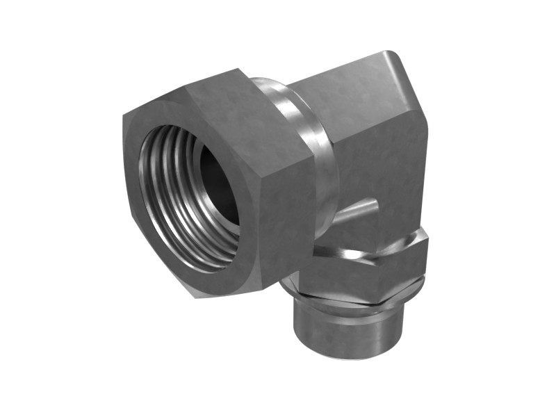 6V-4363 90 Degree Elbow Adapter