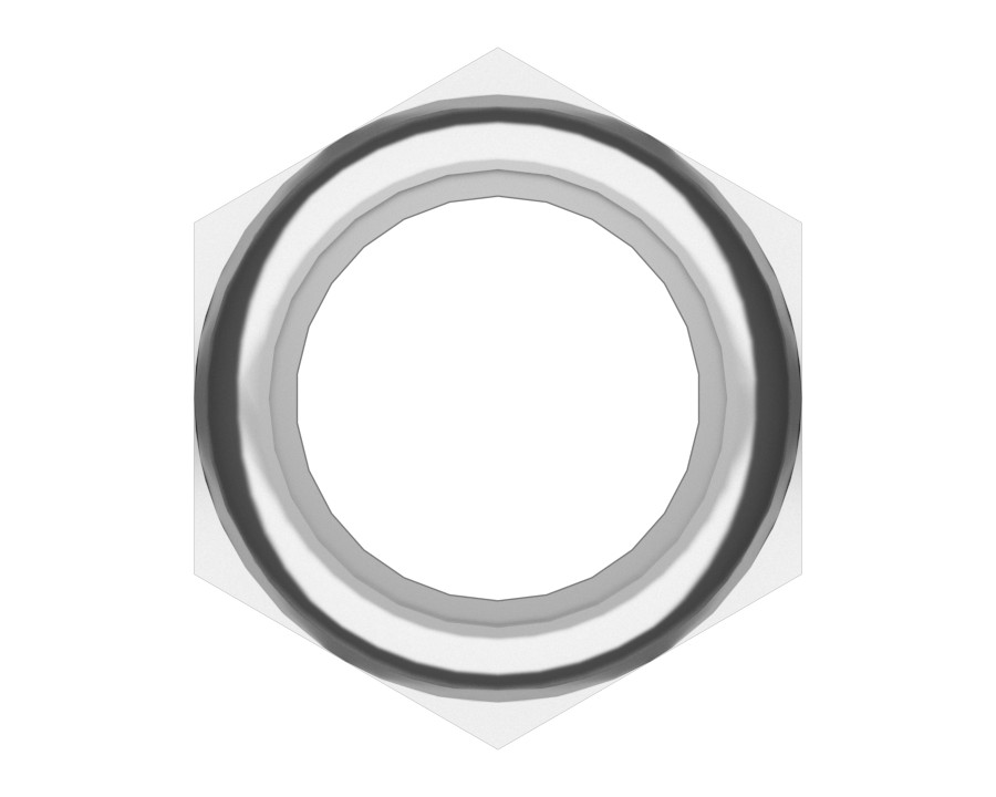 6V-7676 M24x3 Thread Lock Nut - image 3