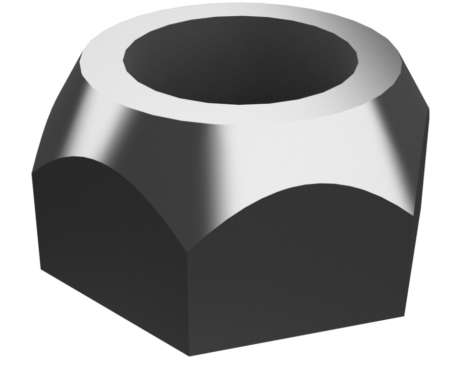 6V-7744 M10 x 1.5 mm Tapered Locknut