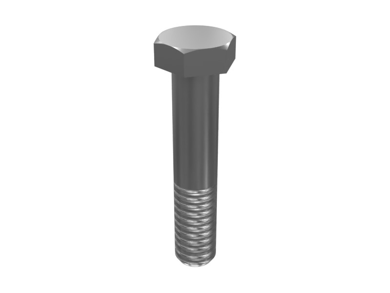 6V-8132 M24-3 x 120 mm Hex Head Bolt