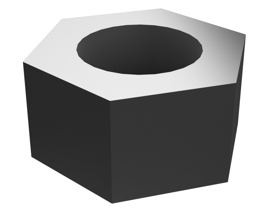 6V-8189 0.3125" Hex Nut