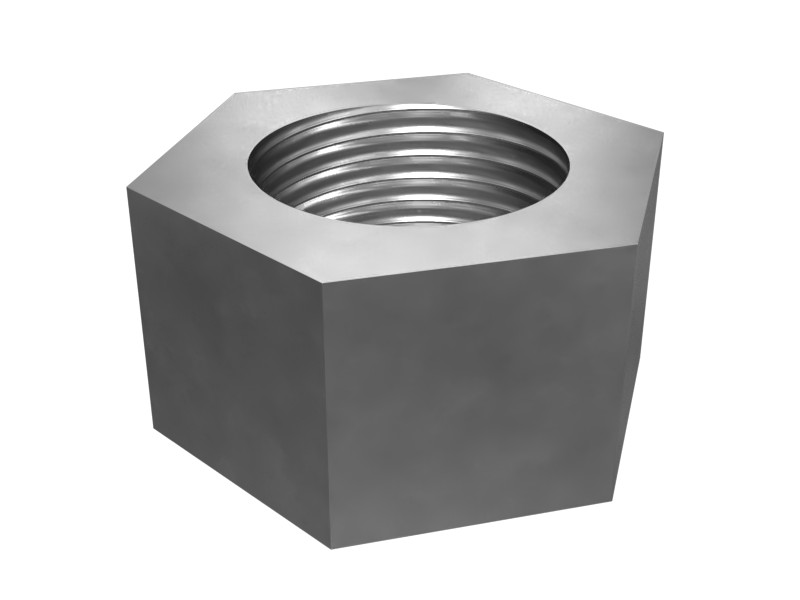 6V-8190 1"-8 Hex Nut