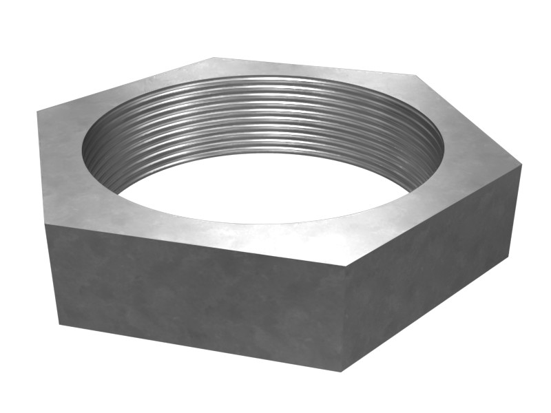 6V-9172 1-7/16-12 Thread Hex Acorn Lock Nut