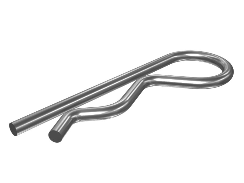 6V-9197 33.00 mm Long Split Hairpin Cotter Pin