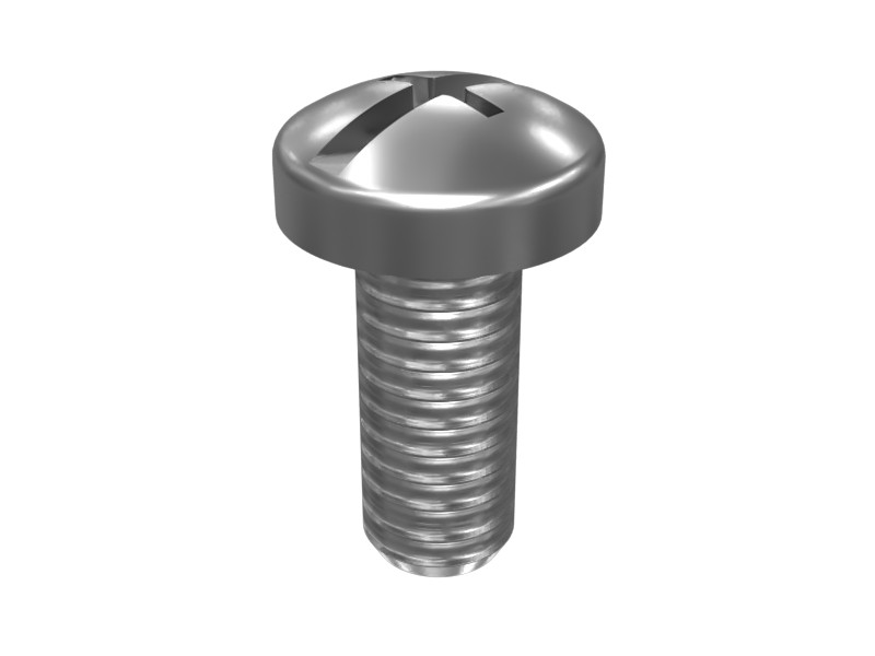 6V-9673 M5-0.8 x 12 mm Phillips Pan Head Screw