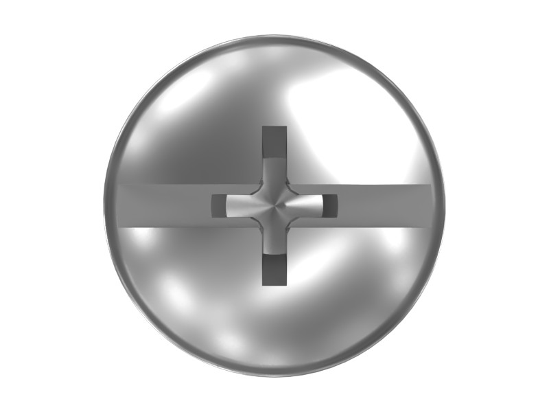6V-9673 M5-0.8 x 12 mm Phillips Pan Head Screw - image 3