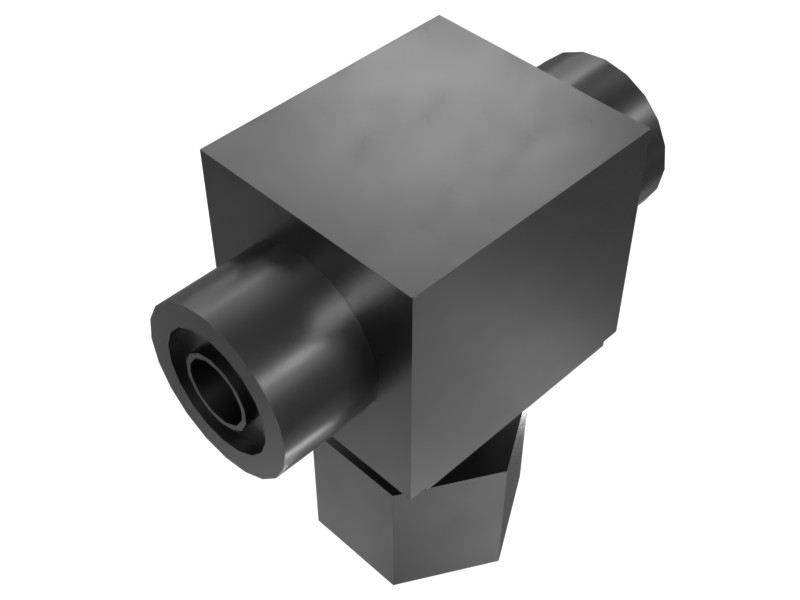 6V-9843 20.64 mm Hex Tee Adapter