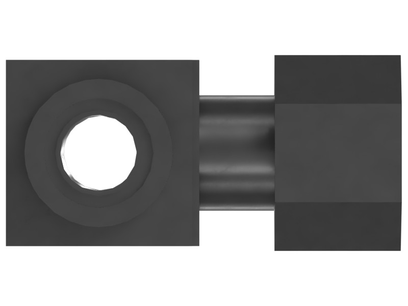6V-9846 1" ORFS Tee Adapter - image 3