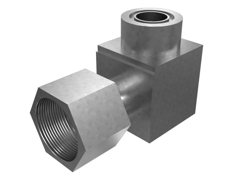6V-9853 ORFS 90 Degree Elbow Adapter