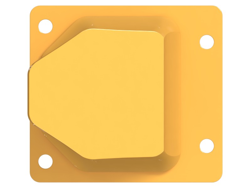 6Y-9509 Roller Frame Mounting Pad - image 3