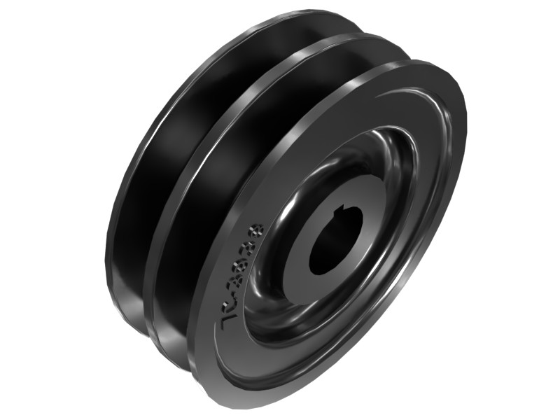 7C-3938 2 Groove Alternator Pulley