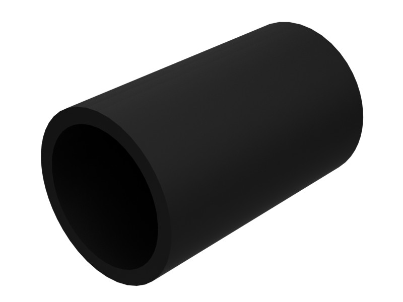 7E-0759 38.1 mm ID Molded Silicone Hose