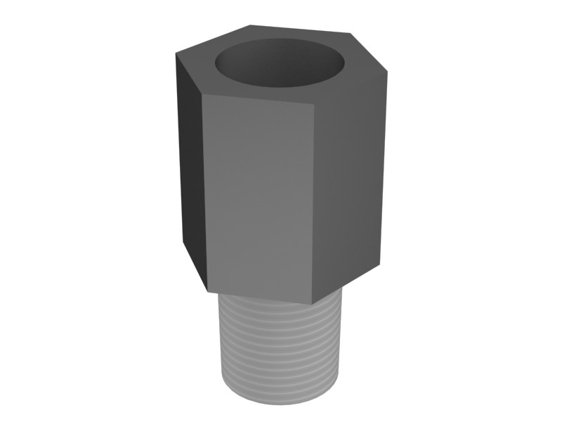 7E-4039 3/8" Thread Orifice Adapter