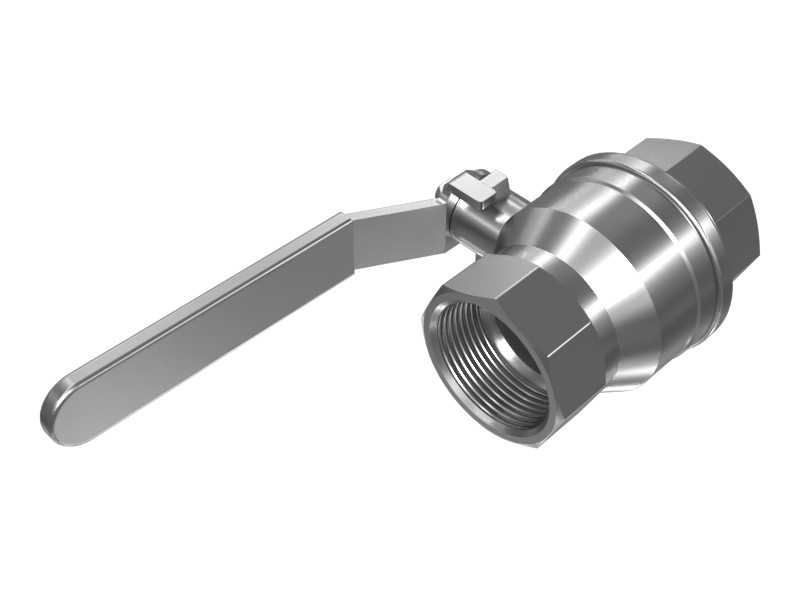 7E-4444 NPT Flow Control Ball Valve