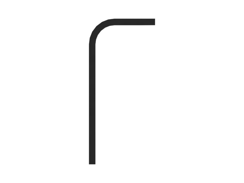 7E-8860 183 mm Long Bracket - image 2