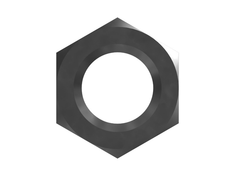 7F-0216 1 1/2"-6 Hex Lock Nut - image 3