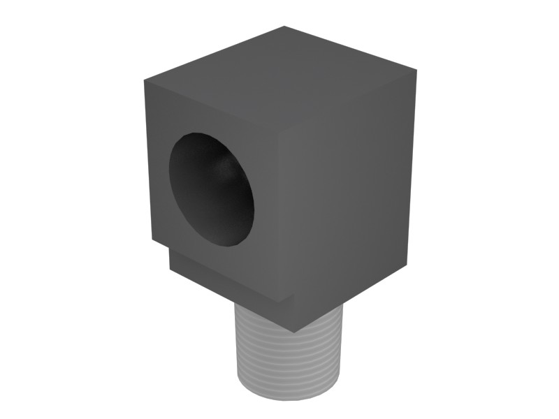 7F-9311 28.60 mm Long 90 Degree Fitting Elbow Adapter