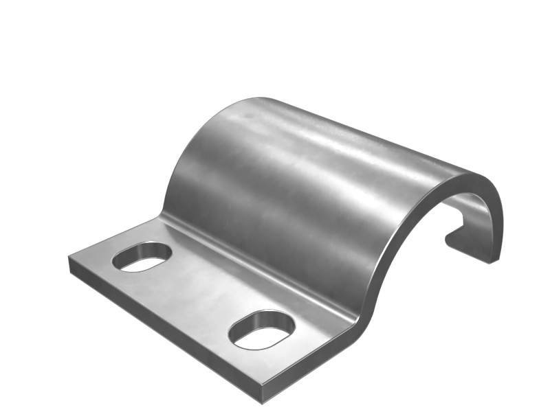 7I-0009 59.00 mm ID Single Tube Half Ring Clamp