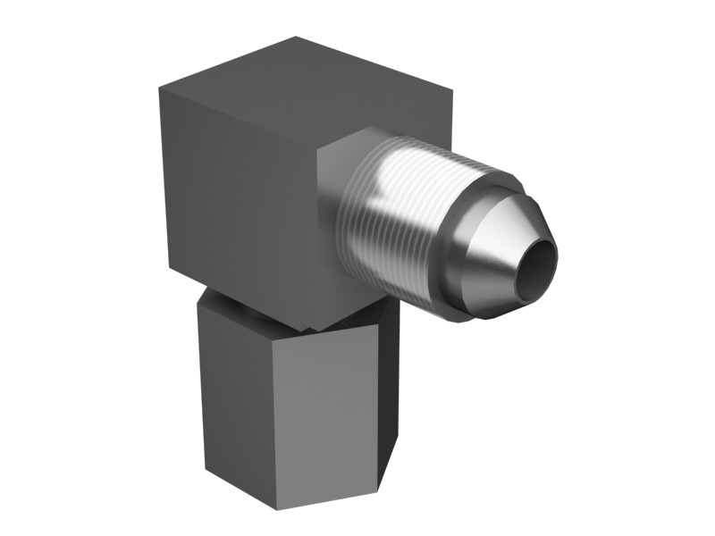 7K-9197 Flare to Port 37 Degree Elbow Adapter