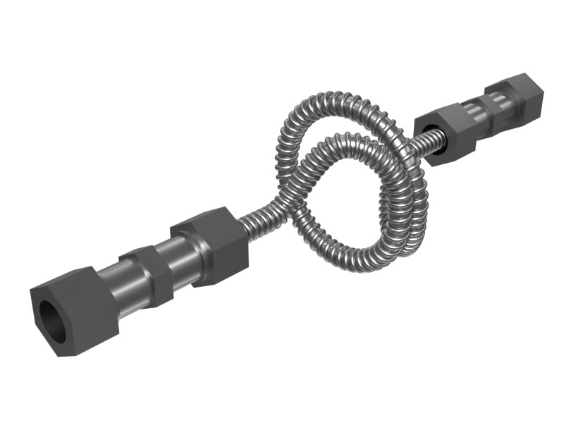 7N-0140 110 mm Long Coiled Tube