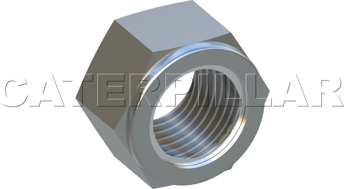 7N-0239 7/16"-20 Hex Nut