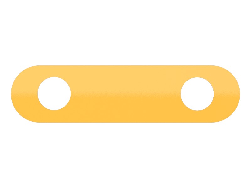 7N-0452 4.78 mm Thick Two-Bolt Mounting Base - image 3