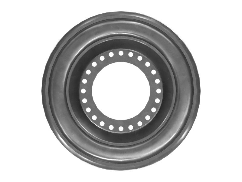 7T-6993 467 mm OD Torque Converter Turbine - image 2