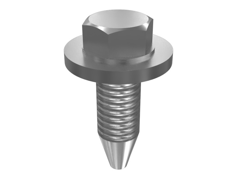 7V-6064 3/8"-16 x 1 1/4" Hex Head Assembly Bolt
