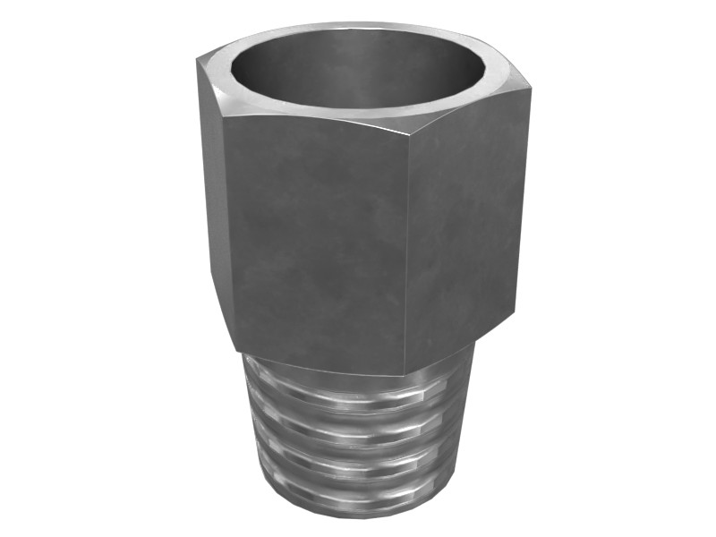 7W-0629 Straight Adapter