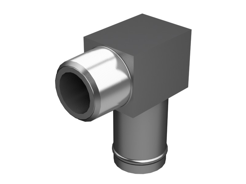 7W-1890 57.00 mm Long 90 Degree Elbow Adapter