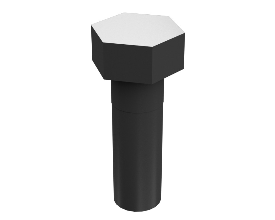 7X-0406 1"-8 x 3" Hex Head Bolt