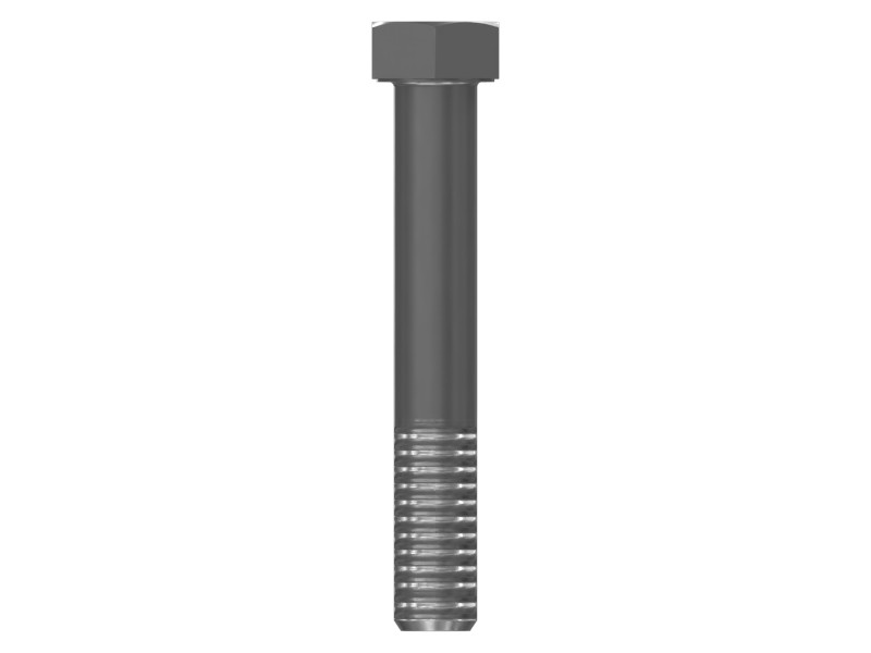 7X-0444 1"-8 x 6 1/2" Hex Head Bolt - image 2