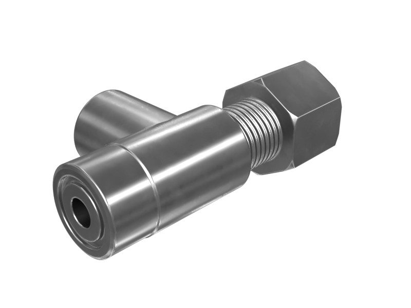 7X-0872 9/16-18 Tee Adapter