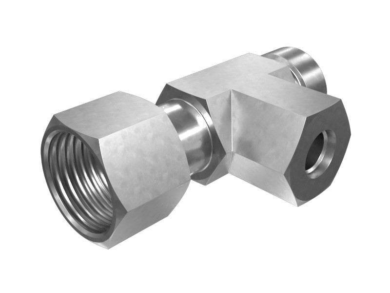 7X-0873 9/16-18 Tee Adapter