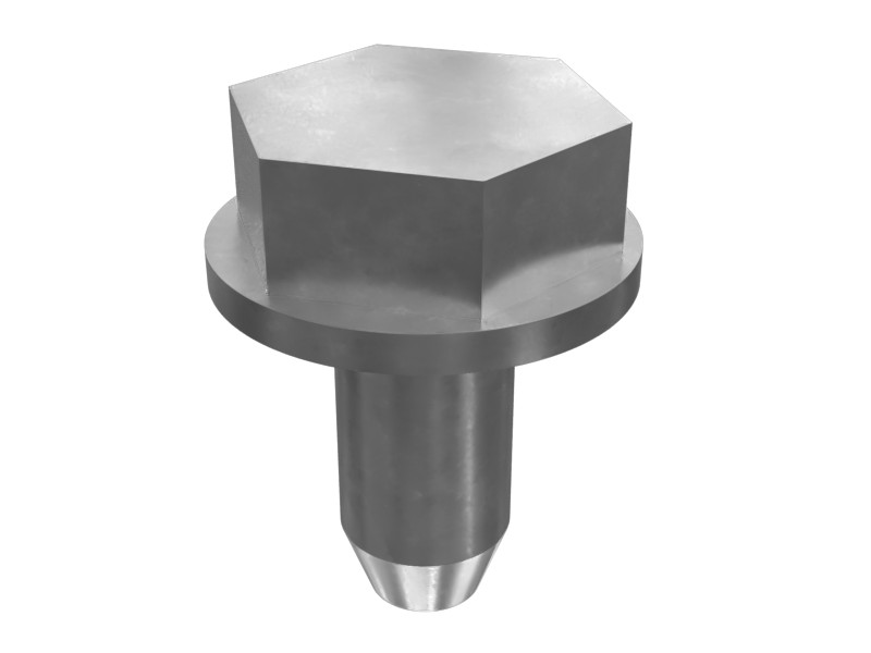 7X-3332 Metric Thread-Rolling Hex Flange Head Screw