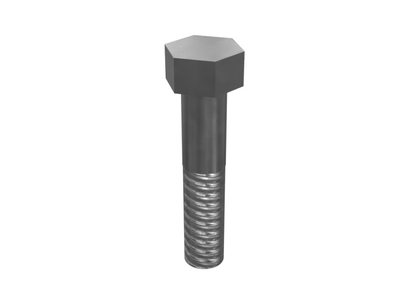 7X-7477 3/8"-24 x 1 3/4" Hex Head Bolt - image 2
