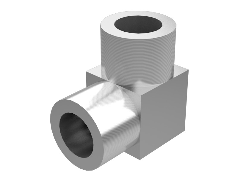 8B-4884 NPTF 90 Degree Elbow Adapter