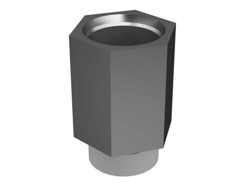 8C-3051 65.00 mm Long Straight Adapter