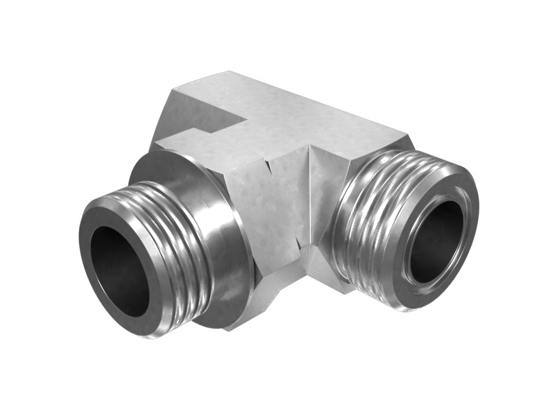 8C-6515 9/16-18 Tee Adapter