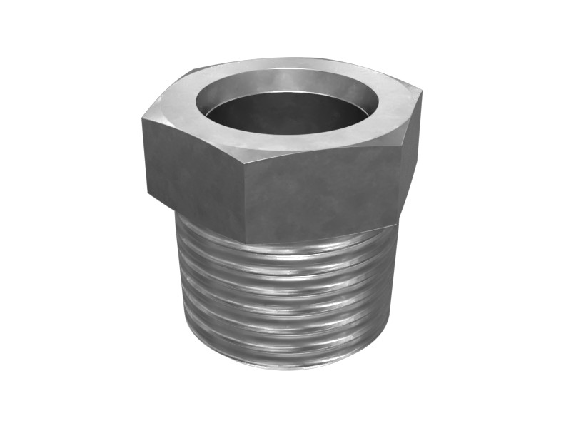 8C-6523 Straight Adapter