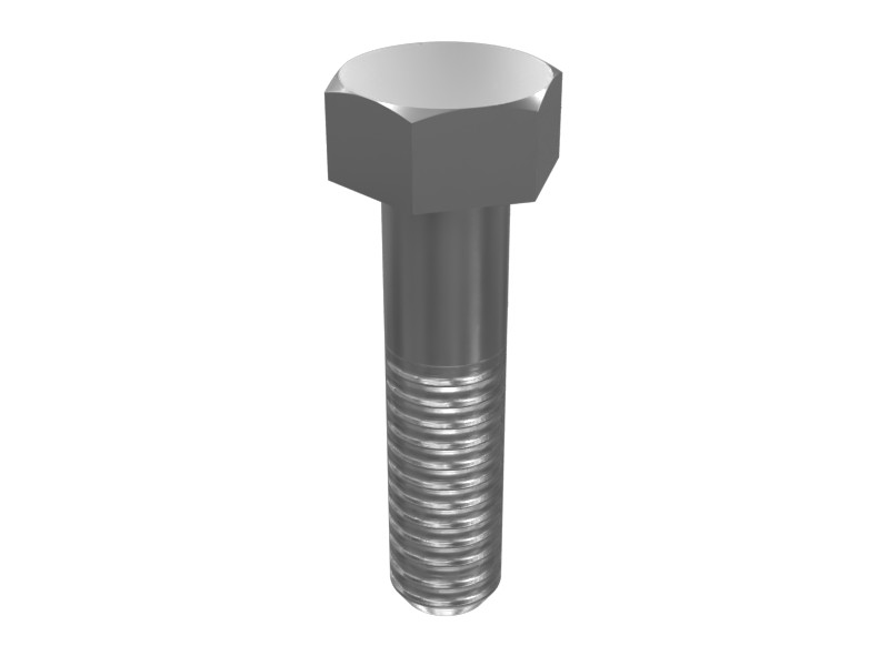 8C-6877 7/16"-14 x 1 3/4" Hex Head Bolt