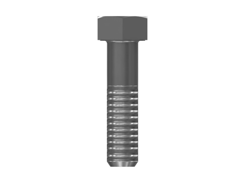 8C-6877 7/16"-14 x 1 3/4" Hex Head Bolt - image 2