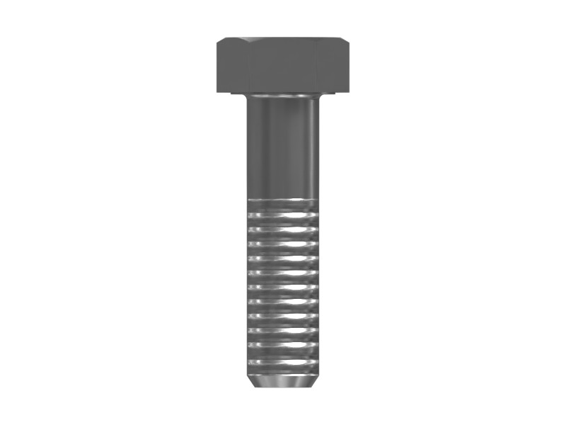 8C-6877 7/16"-14 x 1 3/4" Hex Head Bolt - image 4