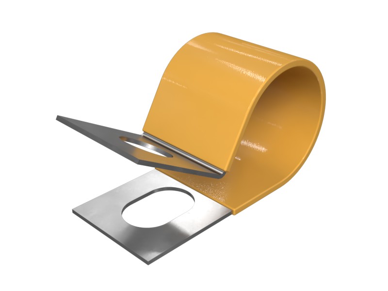 8C-7534 Single Tube P-Clip