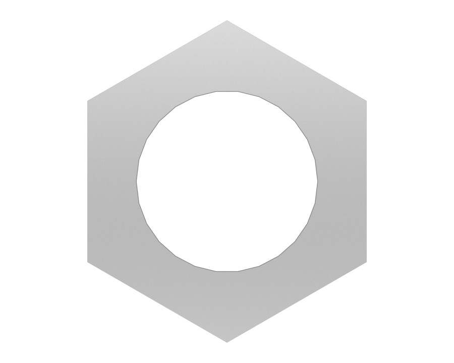 8C-8722 M30 x 3.5 mm Hex Nut - image 3