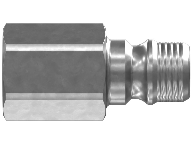 8S-4600 Quick Disconnect Threaded Coupling - image 2