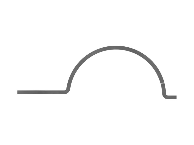 8S-6110 63.50 mm ID Single Saddle Clip - image 2